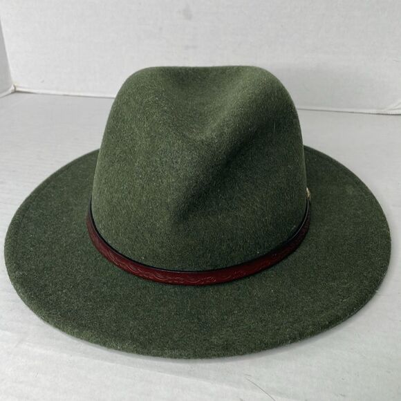 Stetson olive green wool Cromwell hat NWOT - Picture 6 of 10